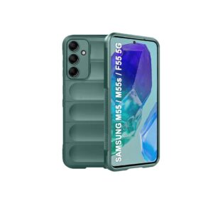 The Gift Kart Liquid Silicon Back Cover Case for Samsung Galaxy M55 A - LXINDIA.COM