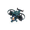 TheKeenKid Unbreakable Toy Helicopter Friction Powered Gunship Helicopter - LXINDIA.COM