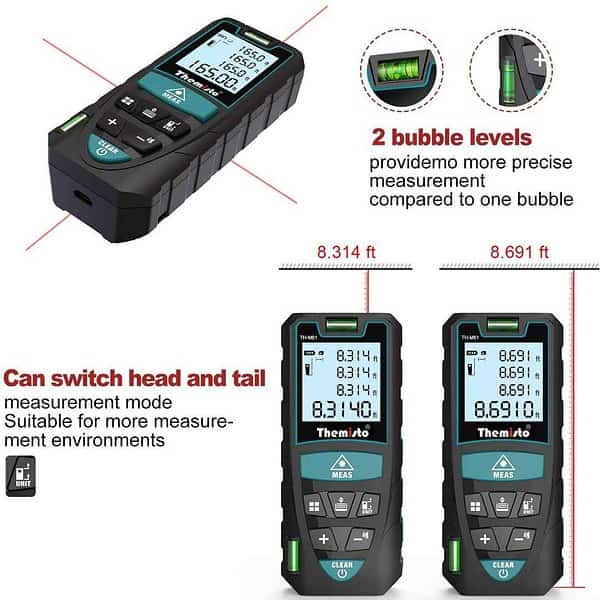 Themisto TH M81 Laser Distance Meter 50m Range3 - LXINDIA.COM