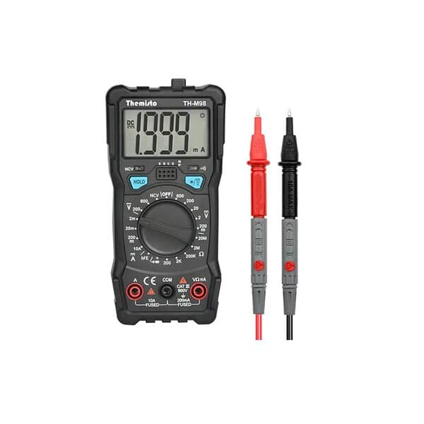 Themisto TH M98 Digital Multimeter Black 2000 Counts - LXINDIA.COM