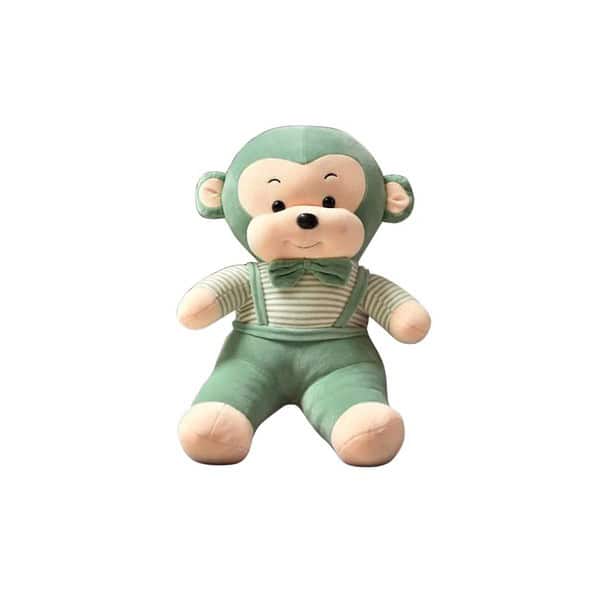 Tickles Super Soft Green Monkey Soft Stuffed Animal Plush Toy - LXINDIA.COM