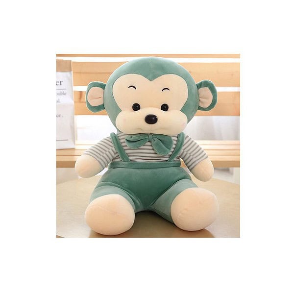 Tickles Super Soft Green Monkey Soft Stuffed Animal Plush Toy A - LXINDIA.COM