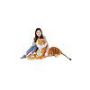 Tickles Tiger Soft Stuffed Plush Animal Toy for Kids 1 - LXINDIA.COM