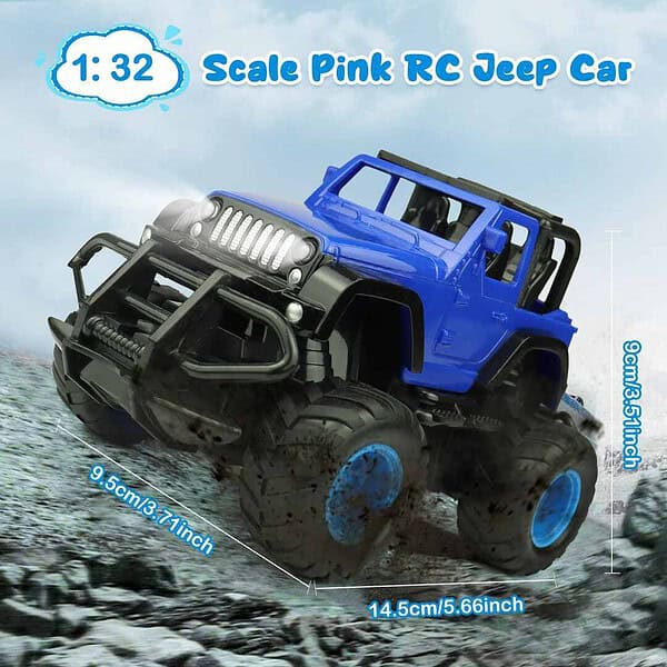 Tisany RC Blue Truck Jeep A - LXINDIA.COM