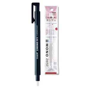 Tombow MONO Zero Eraser with 2 Conformity Refills Value Set - LXINDIA.COM