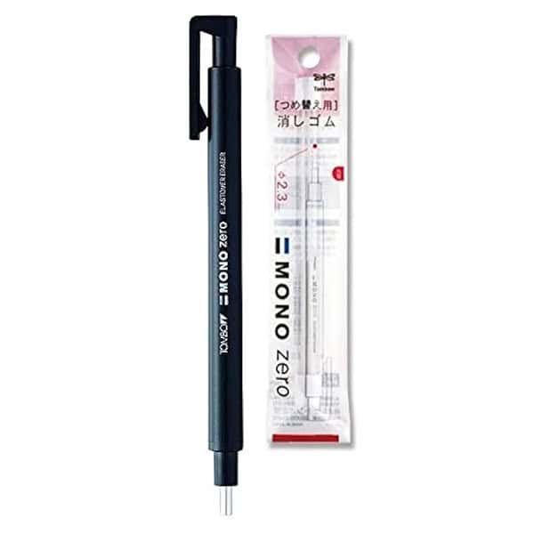 Tombow MONO Zero Eraser with 2 Conformity Refills Value Set - LXINDIA.COM