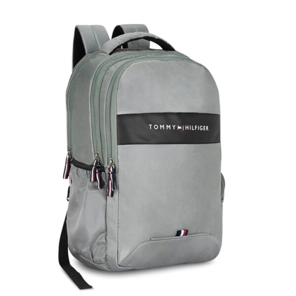 Tommy Hilfiger Joshua 21 Ltrs Navy Laptop Backpack LIGHT GREY 1 - LXINDIA.COM