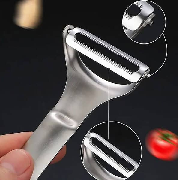 Top Chef Pro Kitchen PeelerSlicer for Vegetables and Fruits2 - LXINDIA.COM