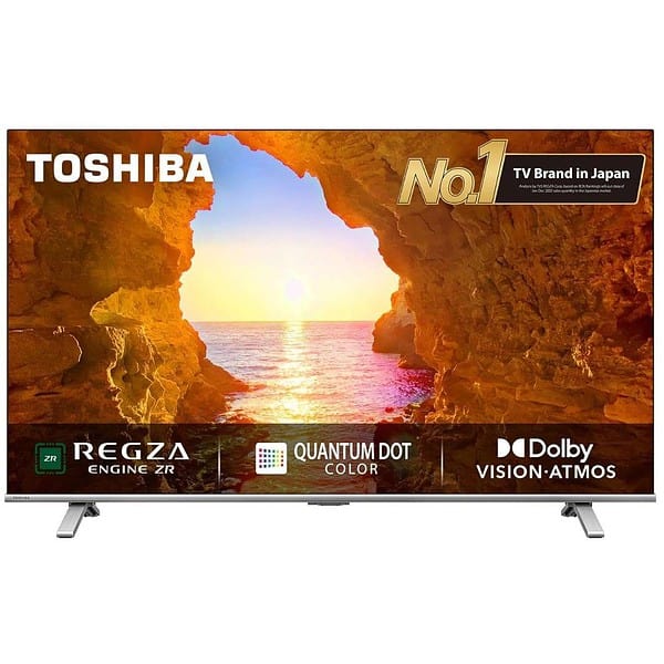 Toshiba 108 cm 43 inches 4K Ultra HD Smart QLED TV 43C450ME Silver - LXINDIA.COM