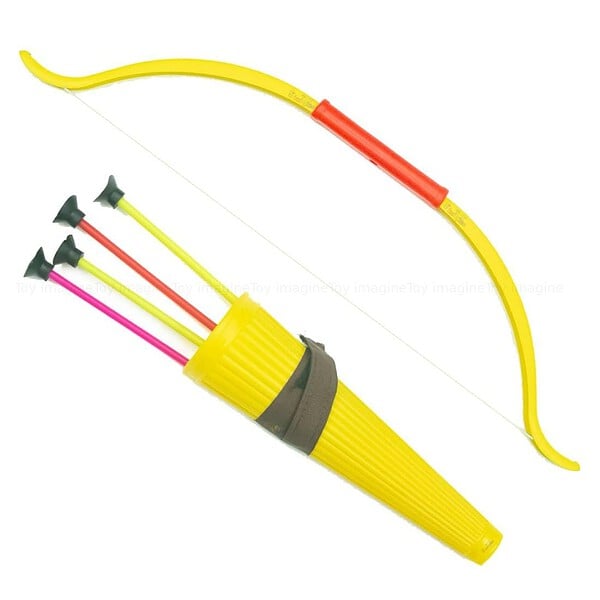 Toy Imagine Super Archery Bow and Arrow Set with 5 Suction Cup Tip Arrows - LXINDIA.COM