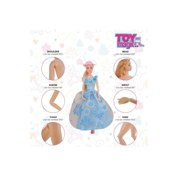 ToyMagic Fashion Shower Doll Set 3 - LXINDIA.COM