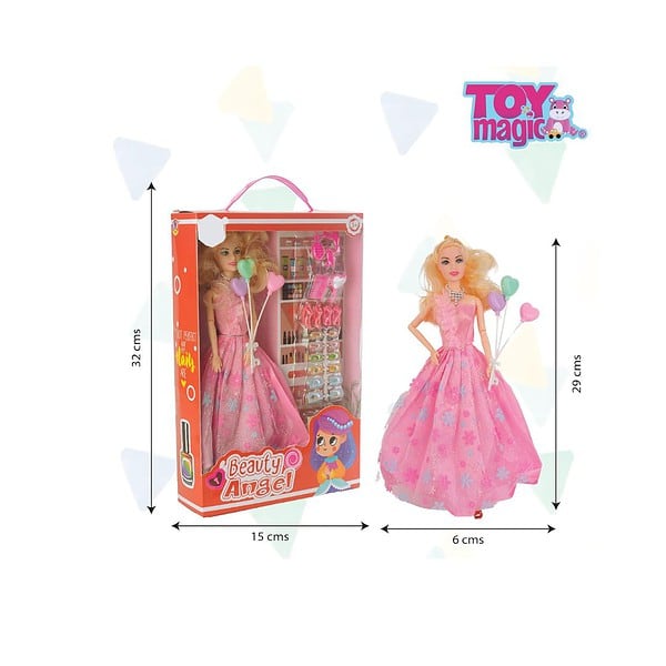 ToyMagic Nail Art Studio Doll 3 - LXINDIA.COM