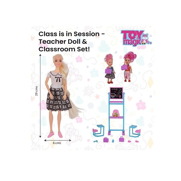 ToyMagic School Teacher Doll 3 - LXINDIA.COM