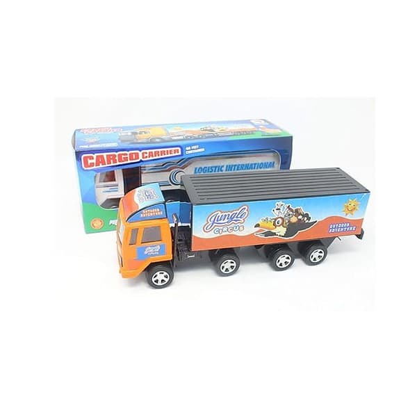 Toyscape Cargo Carrier Truck Pull Back Truck A - LXINDIA.COM