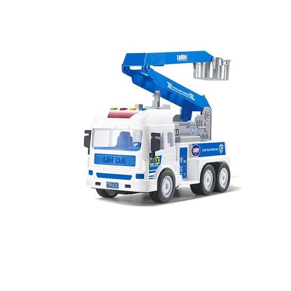 Toyshine 116 Scale Repair Lifter Cum Rescue Ladder Holder Musical Friction Powered Toy Truck - LXINDIA.COM