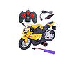 Toyshine 120 Scale Remote Control Rechargeable 360 Spinning Action Motorbike - LXINDIA.COM