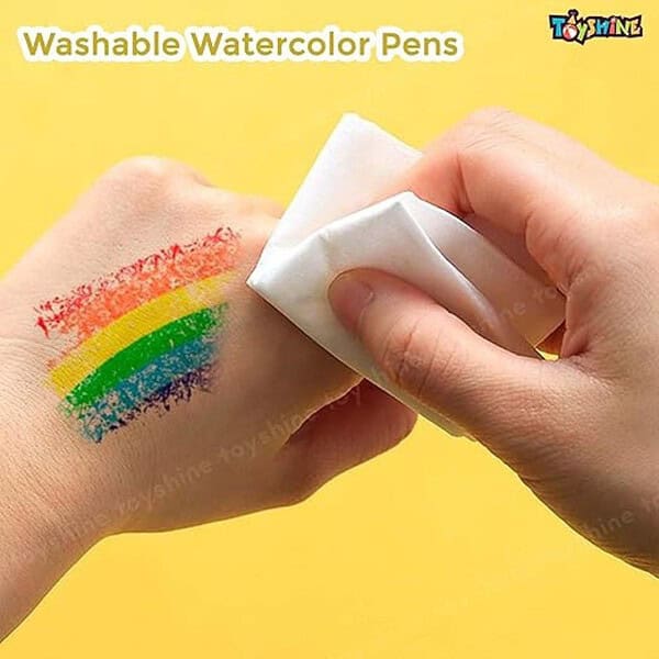 Toyshine 24 Pc Washable Watercolor Pens Set Art Markers1 - LXINDIA.COM