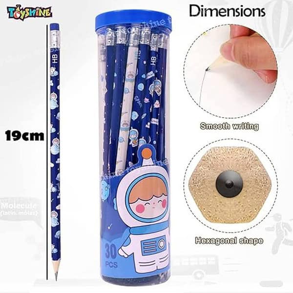 Toyshine Thick Strong Grip Pencils Pack of 30 2 - LXINDIA.COM