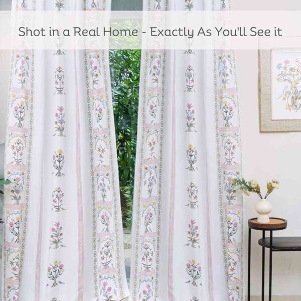 Tranquebar Curtain Cotton Curtains for Window 5 Feet Set of 2 1 - LXINDIA.COM