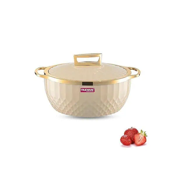 Trueware Krystal Casserole Inner Steel Casserole 1000 ml - LXINDIA.COM