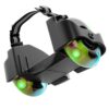 Tygatec Flashing Wheels Roller Skating Gliders with led Wheels Black - LXINDIA.COM