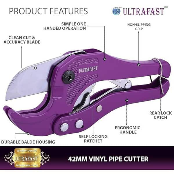 ULTRAFAST 42mm PVC Pipe Cutter1 - LXINDIA.COM