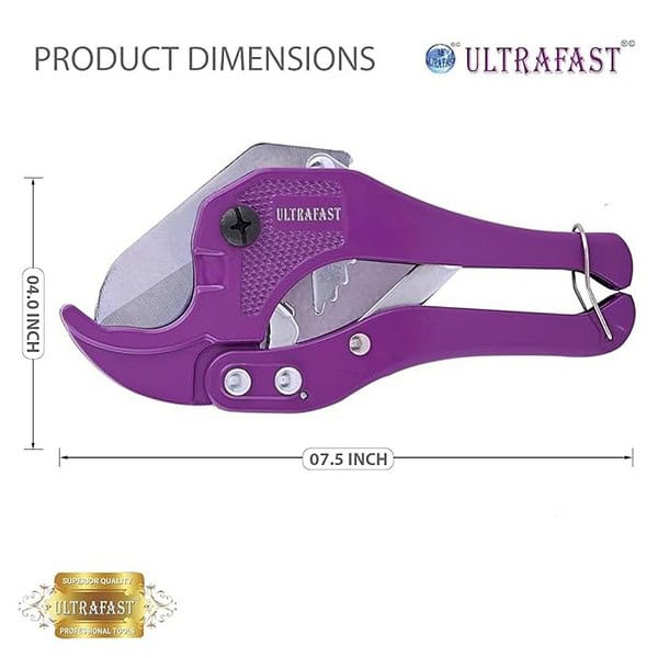 ULTRAFAST 42mm PVC Pipe Cutter3 - LXINDIA.COM