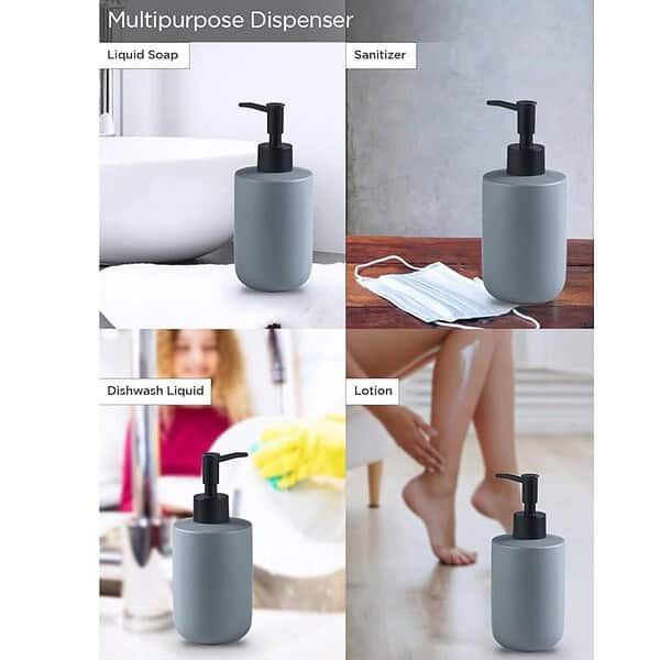 UMAI Liquid Soap Dispenser Grey 3 1 - LXINDIA.COM