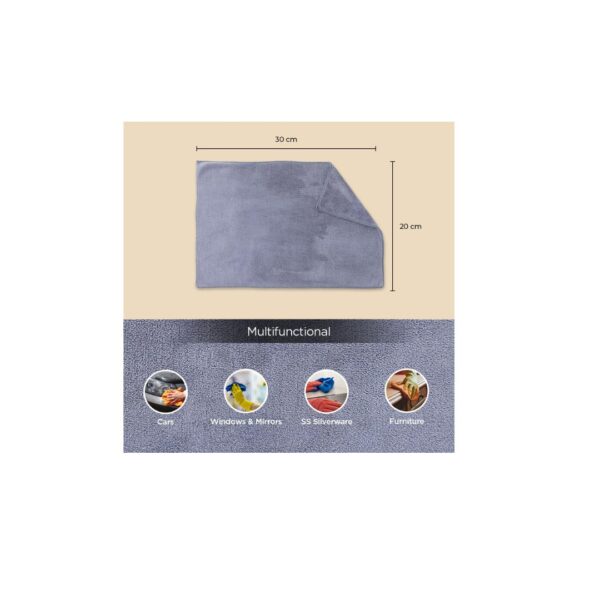 UMAI Microfiber Cleaning Cloth GSM 340 B - LXINDIA.COM