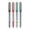 UNI BALL Eye UB150 Roller Ball Pen Blue Black Red and Green Ink Pack of 4 - LXINDIA.COM