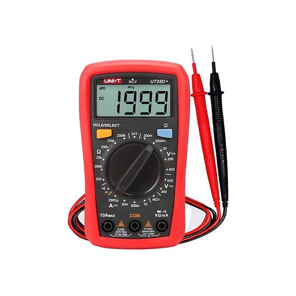 UNI T UT33D plus Multimeter 1999 Counts with NCV - LXINDIA.COM