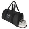 URBAN TRIBE Polyester Fury Gym Bag Black - LXINDIA.COM