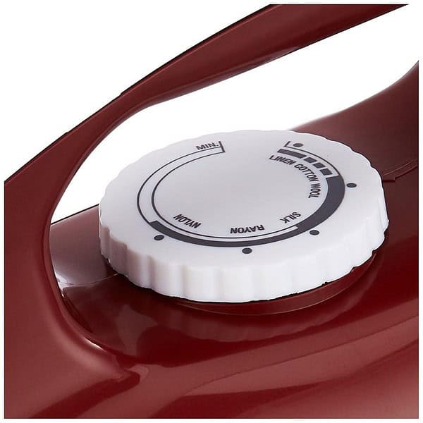 USHA EI Goliath Heavy Weight 1200 Watt Dry Iron Red1 - LXINDIA.COM