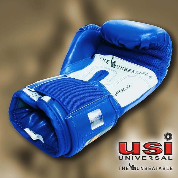 USI Universal Pu Boxing Gloves Blue B - LXINDIA.COM