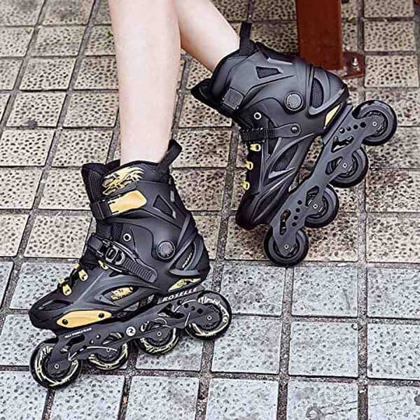 Ubervia Adult Roller Blades Quad Roller Skates Unisex 1 - LXINDIA.COM