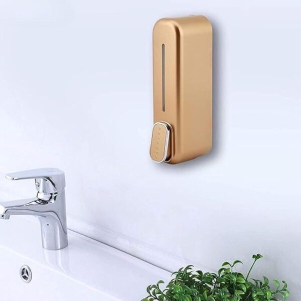 Urban Desires ABS Liquid Soap Sanitizer Dispenser Rose Gold 3 - LXINDIA.COM