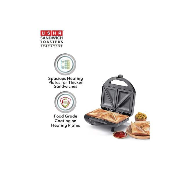 Usha 750 W ST4272 SST Non Stick Toaster A - LXINDIA.COM