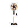 V Guard Esfera 5 Blade Pedestal Fan With Remote Control Orange Black 400mm - LXINDIA.COM