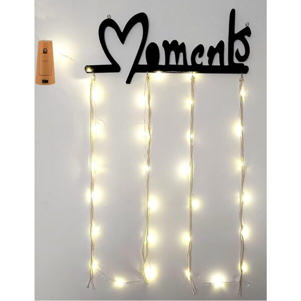 VAH Wooden Photo Frame with LED Light photo wall hanging 1 - LXINDIA.COM