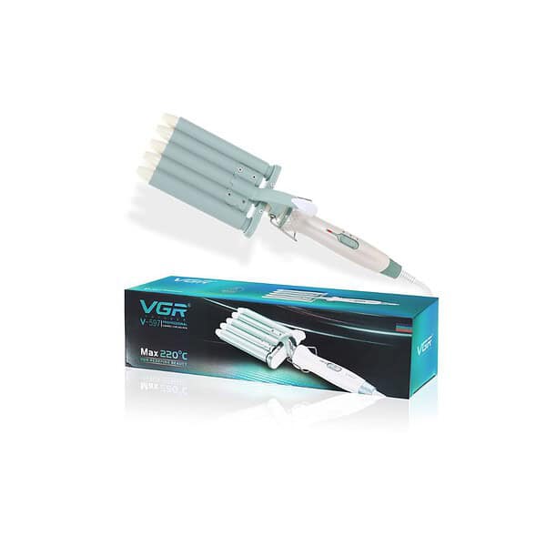 VGR V 597 Professional Electric Hair Curler Styling 5 Barrel with 220° C - LXINDIA.COM