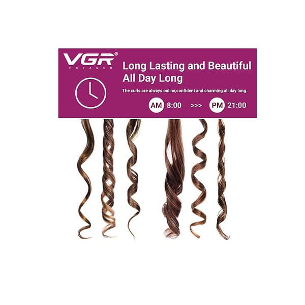 VGR V 597 Professional Electric Hair Curler Styling 5 Barrel with 220° C Max B 1 - LXINDIA.COM