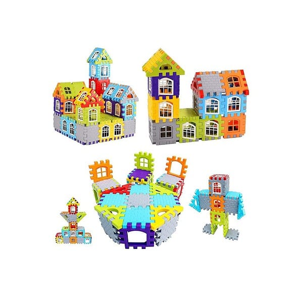 VKDAS Big House DIY Building Blocks for Kids 2 - LXINDIA.COM