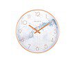 VOLANTIS Marble Style Wall Clock White Marble - LXINDIA.COM