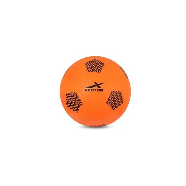 Vector X PVC Soft Kick Football Orange - LXINDIA.COM