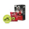 Vector X Tennis Balls Duty Felt Pressurized Tennis Ball Pack of 6 - LXINDIA.COM