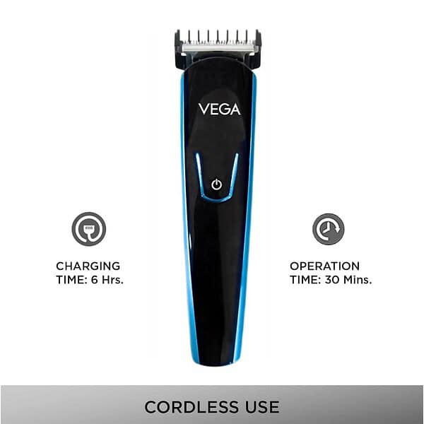 Vega T4 Beard Trimmer for Men with Stainless Steel Blade VHTH 151 - LXINDIA.COM