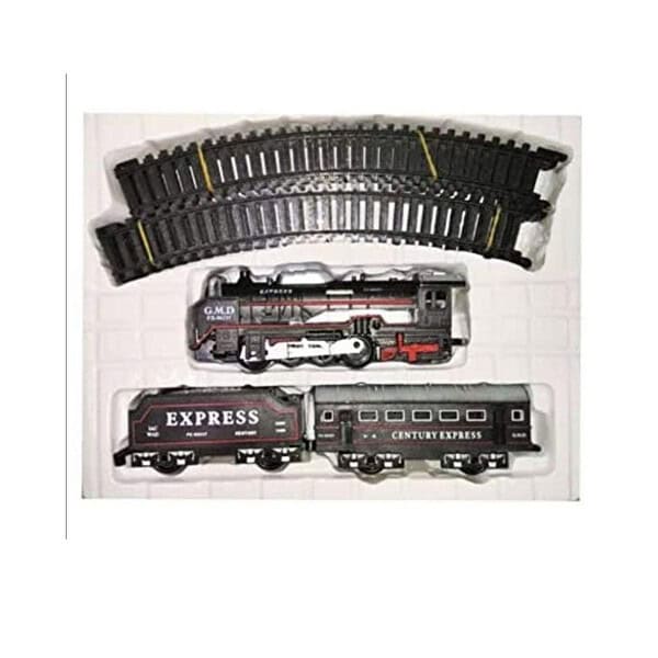 Velocious Model Electric Toy Train Set with Track Electric Railway01 1 - LXINDIA.COM