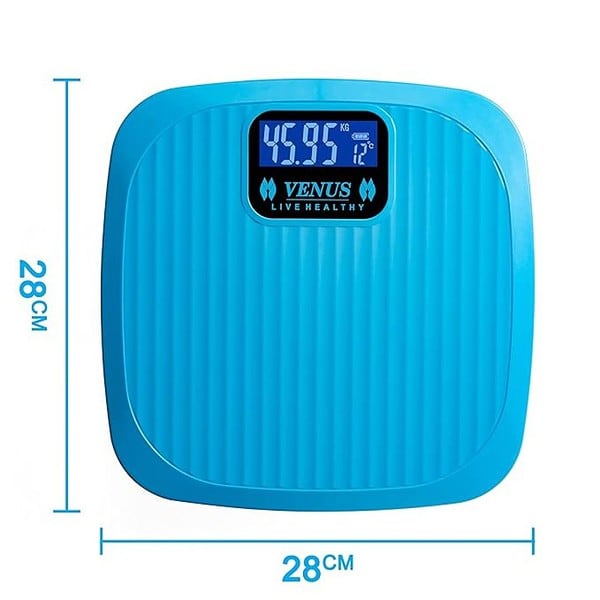 Venus India EPS 9999 Ultra Lite Personal Digital LCD Weighing scale Blue 3 - LXINDIA.COM