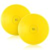 VercanMonth 2 Pieces Rubber Discus 1 kg Training Discus Yellow - LXINDIA.COM