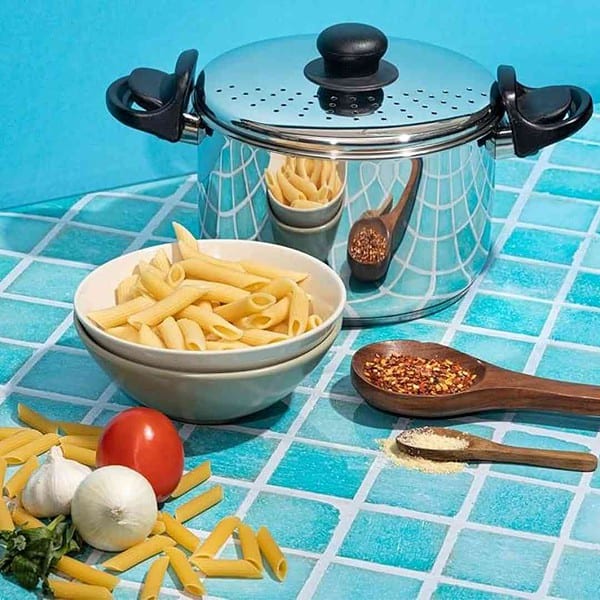 Vinod Stainless Steel Pasts Rice Pot with Strainer lid 4 Litre 1 1 - LXINDIA.COM